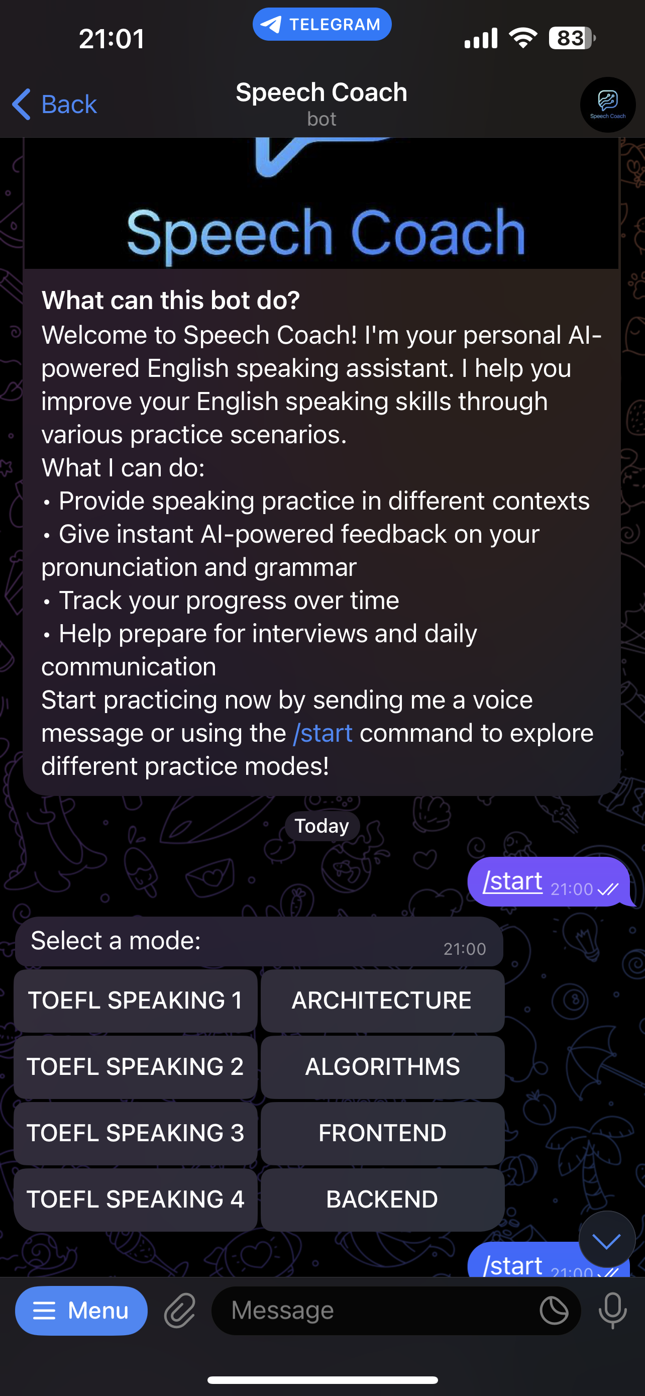 Telegram Integration